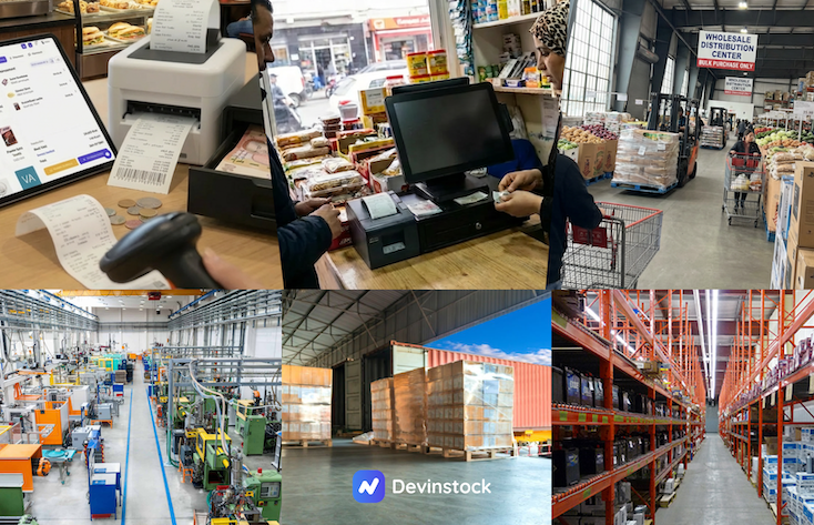 Interface Devinstock - Logiciel de caisse et point de vente pour commerces au Maroc